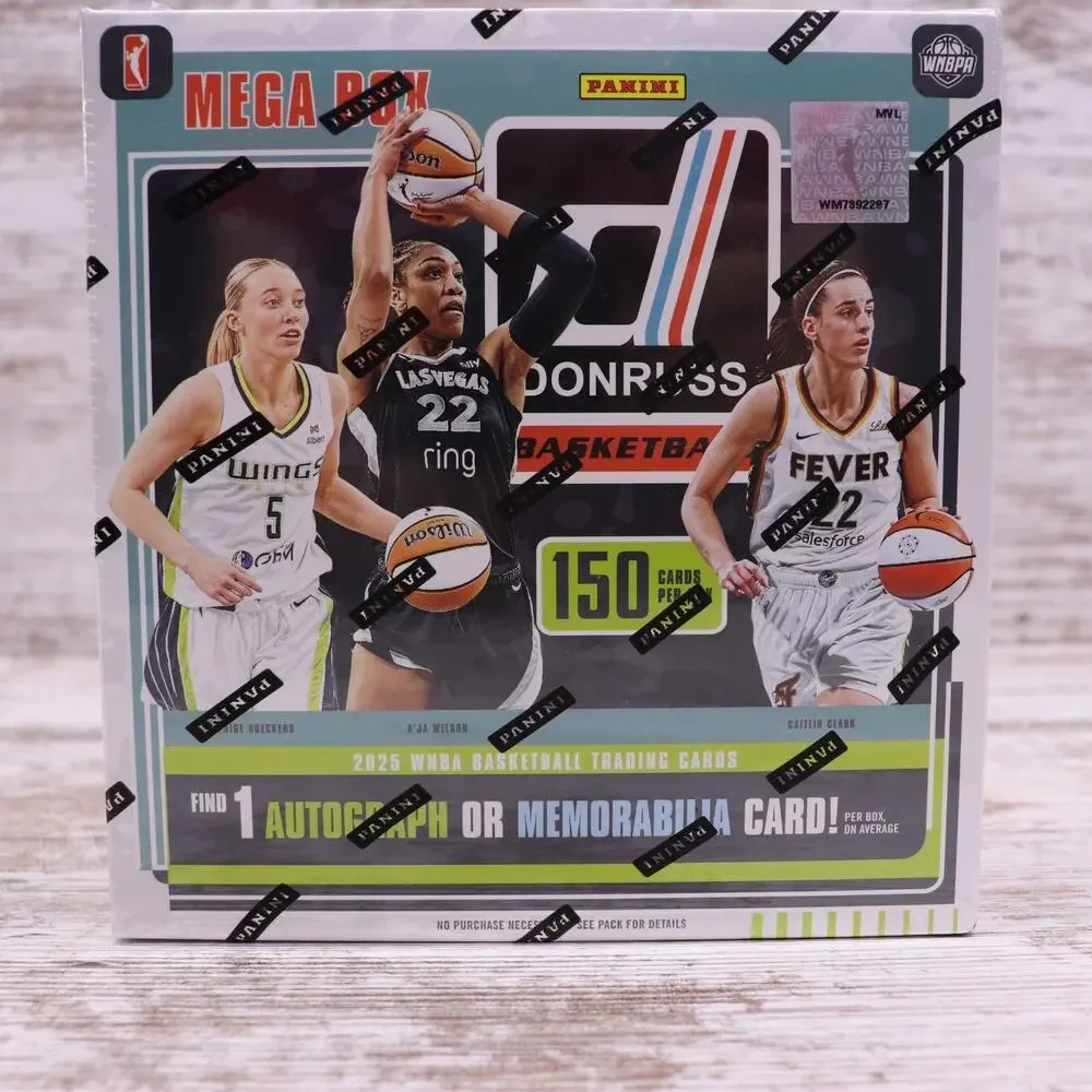 2025 Panini Donruss WNBA Basketball Mega Box New Factory Sealed 1 Auto Or Mem